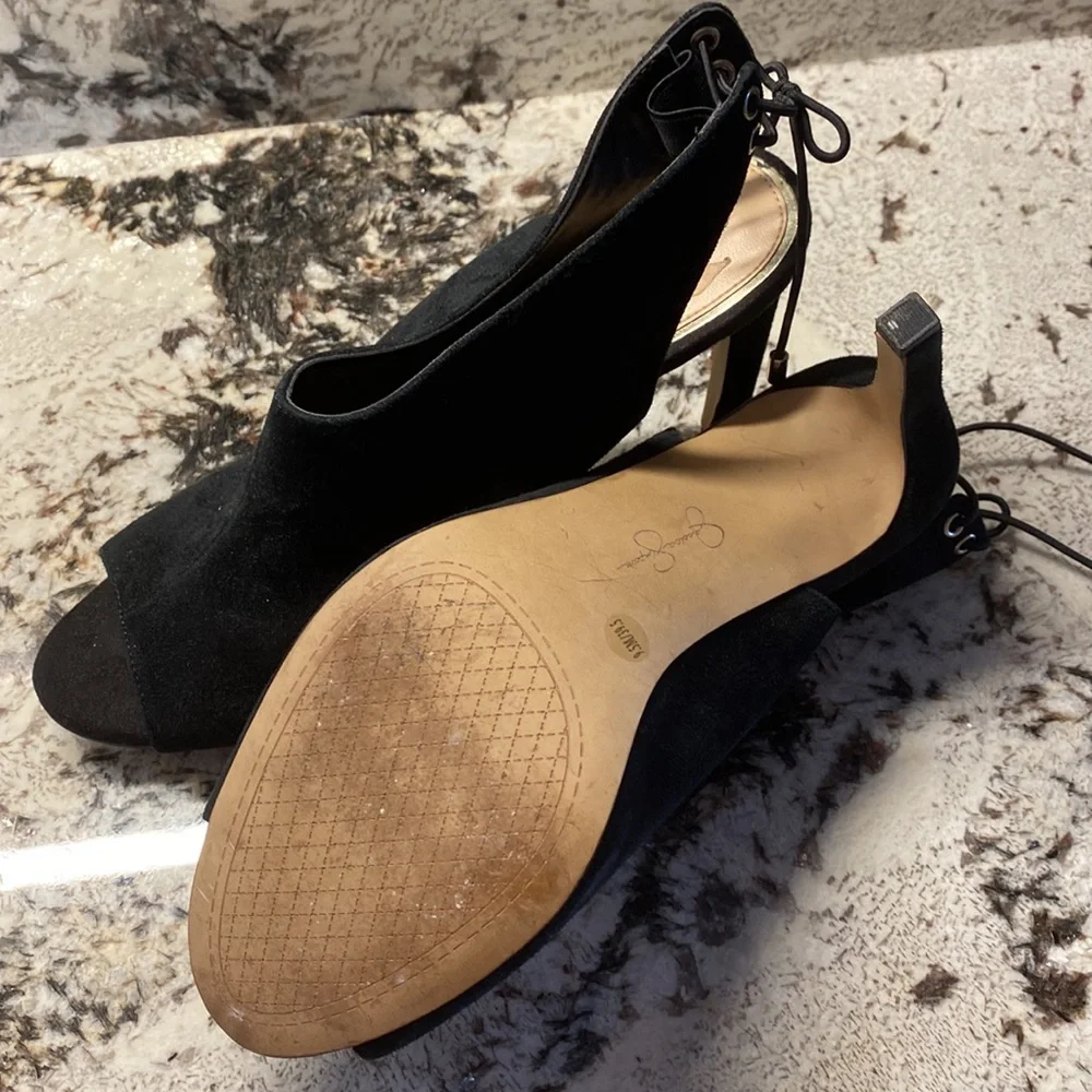 Jessica Simpson Sling back Black heels - Picture 4 of 5